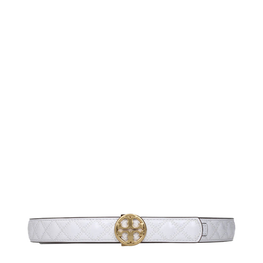 Tory Burch Belts Women Leather White