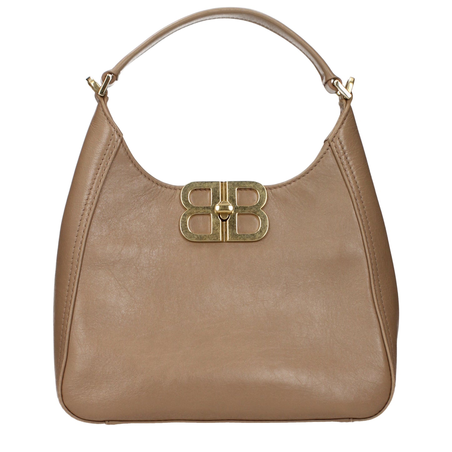 Balenciaga Handbags Women Leather Brown