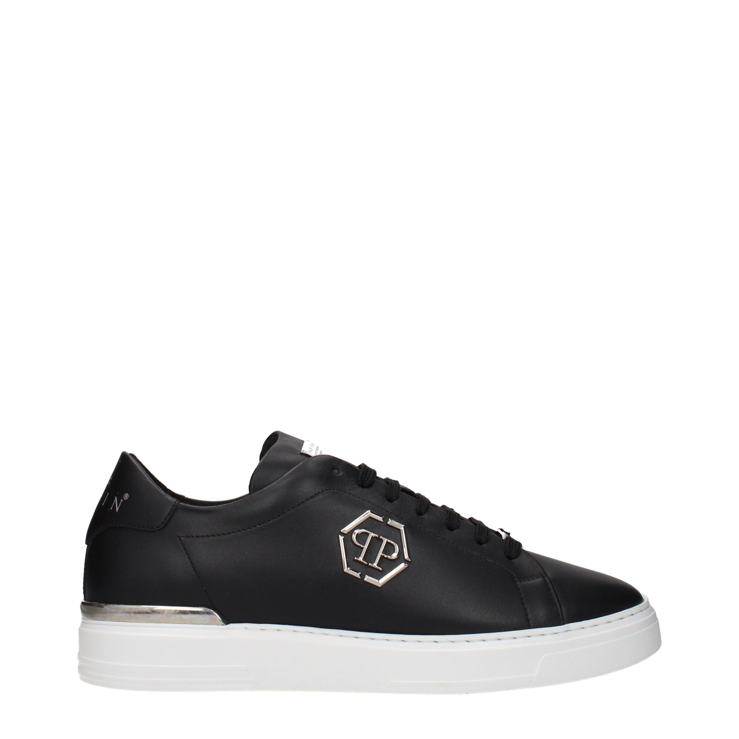 Philipp Plein Sneakers Men Leather Black