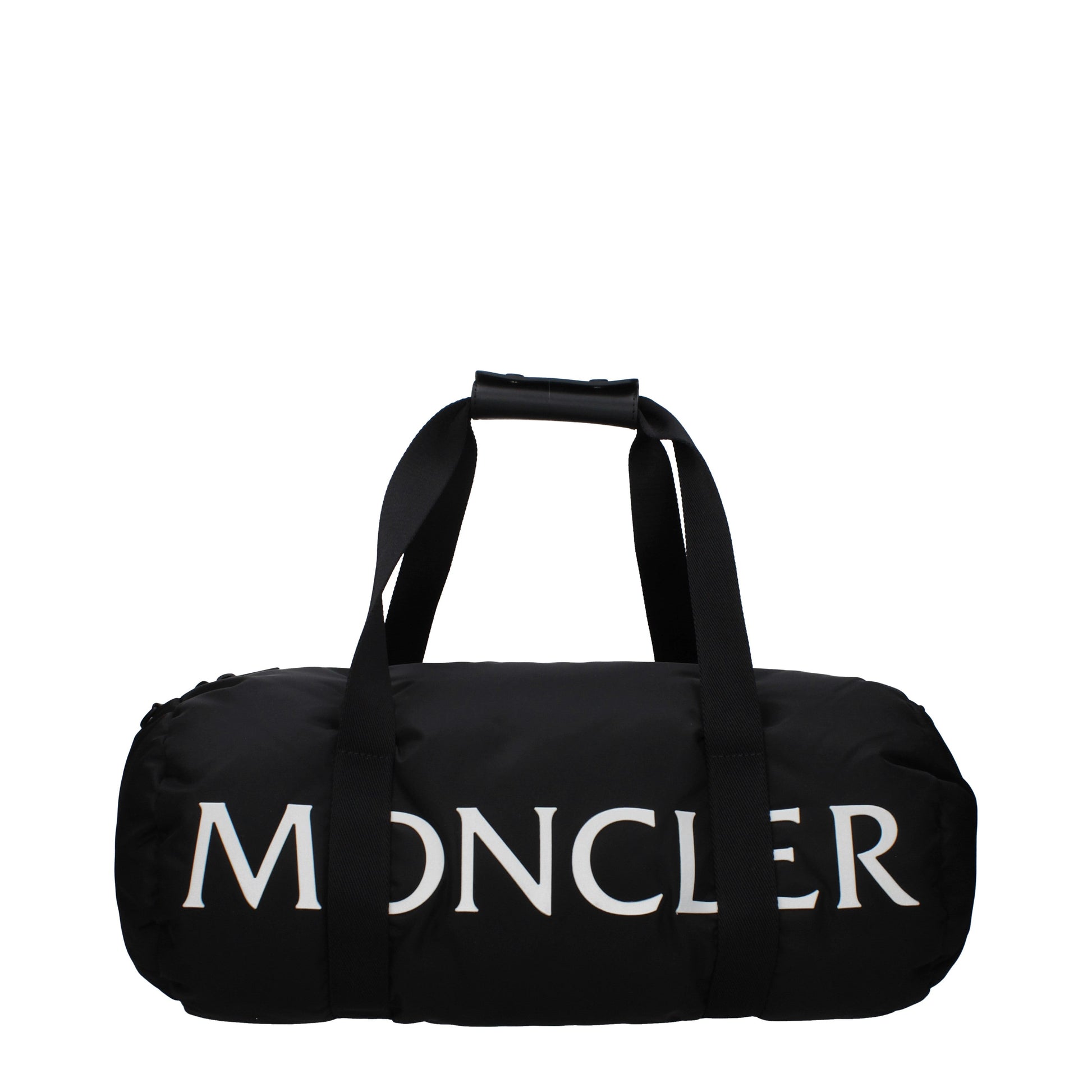 Moncler Travel Bags Men Fabric  Black