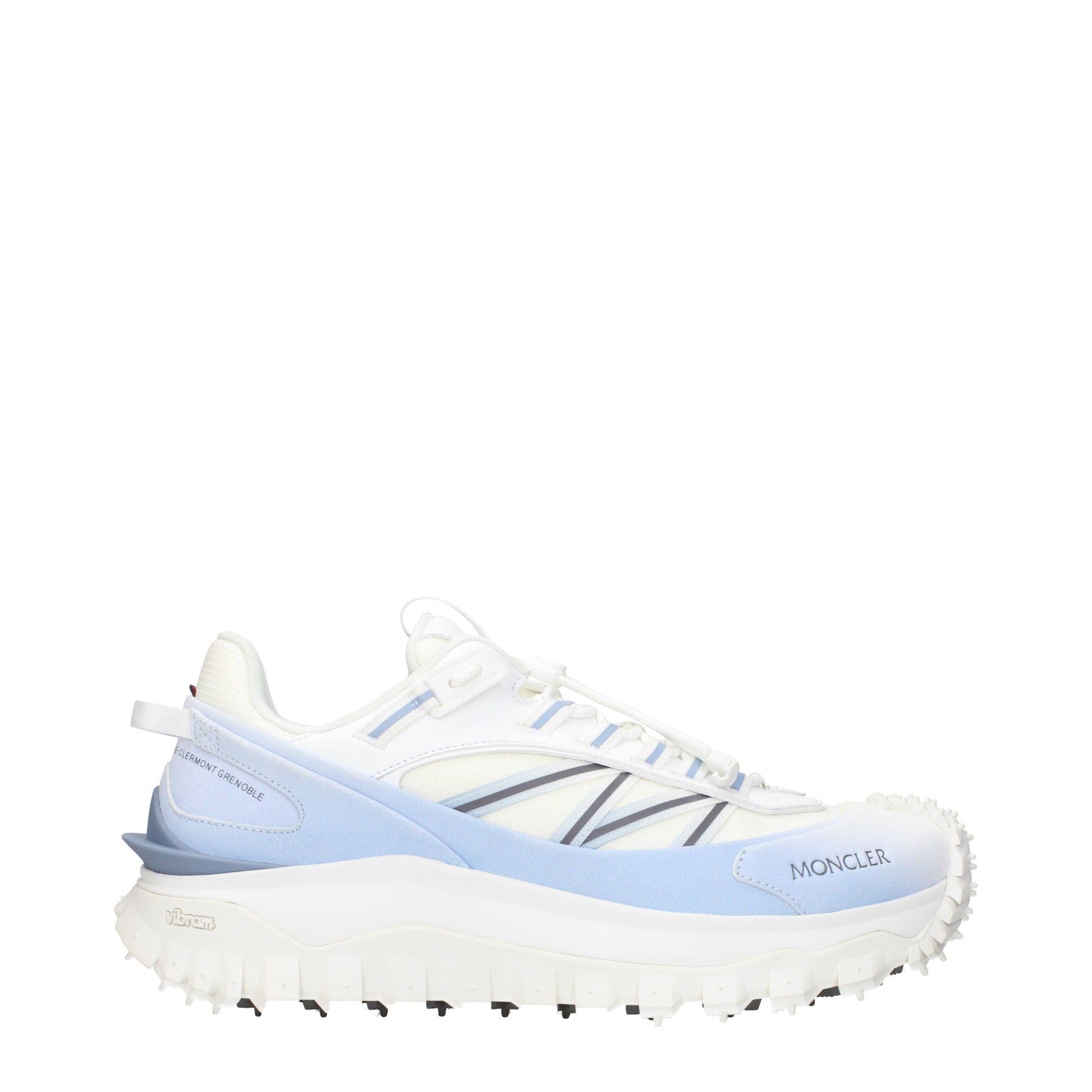 Moncler Sneakers Men Leather Heavenly/White