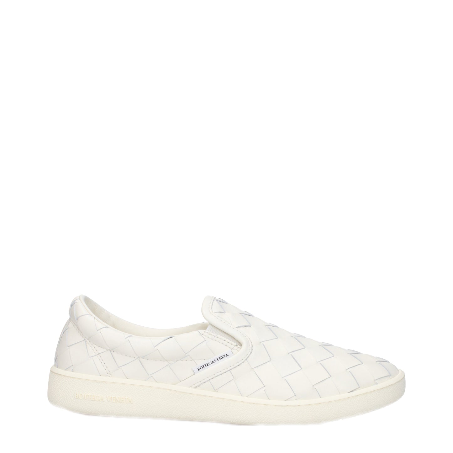 Bottega Veneta Men's Slip-ons in Leather Beige/Ivory