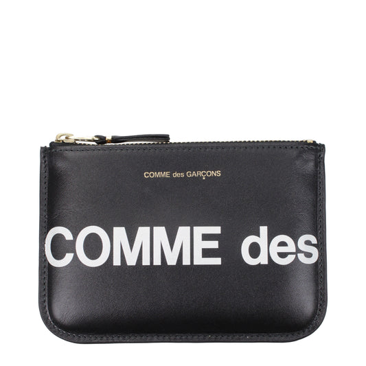 Comme des Garçon Document Holders Women Leather Black