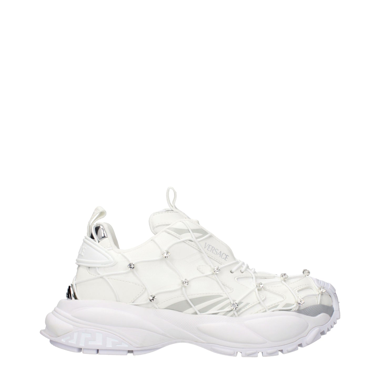 Versace Sneakers Women Fabric  White