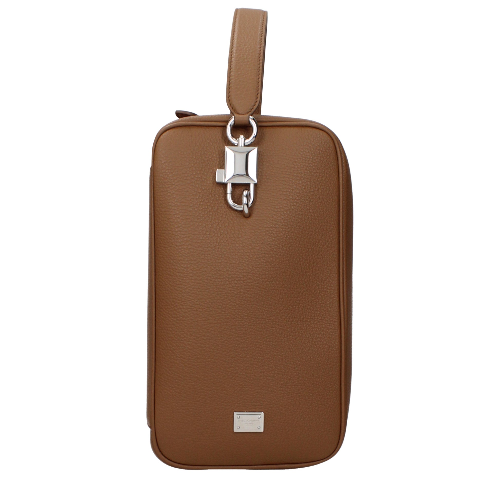 Dolce&Gabbana Handbags Men Leather Brown/Caramel