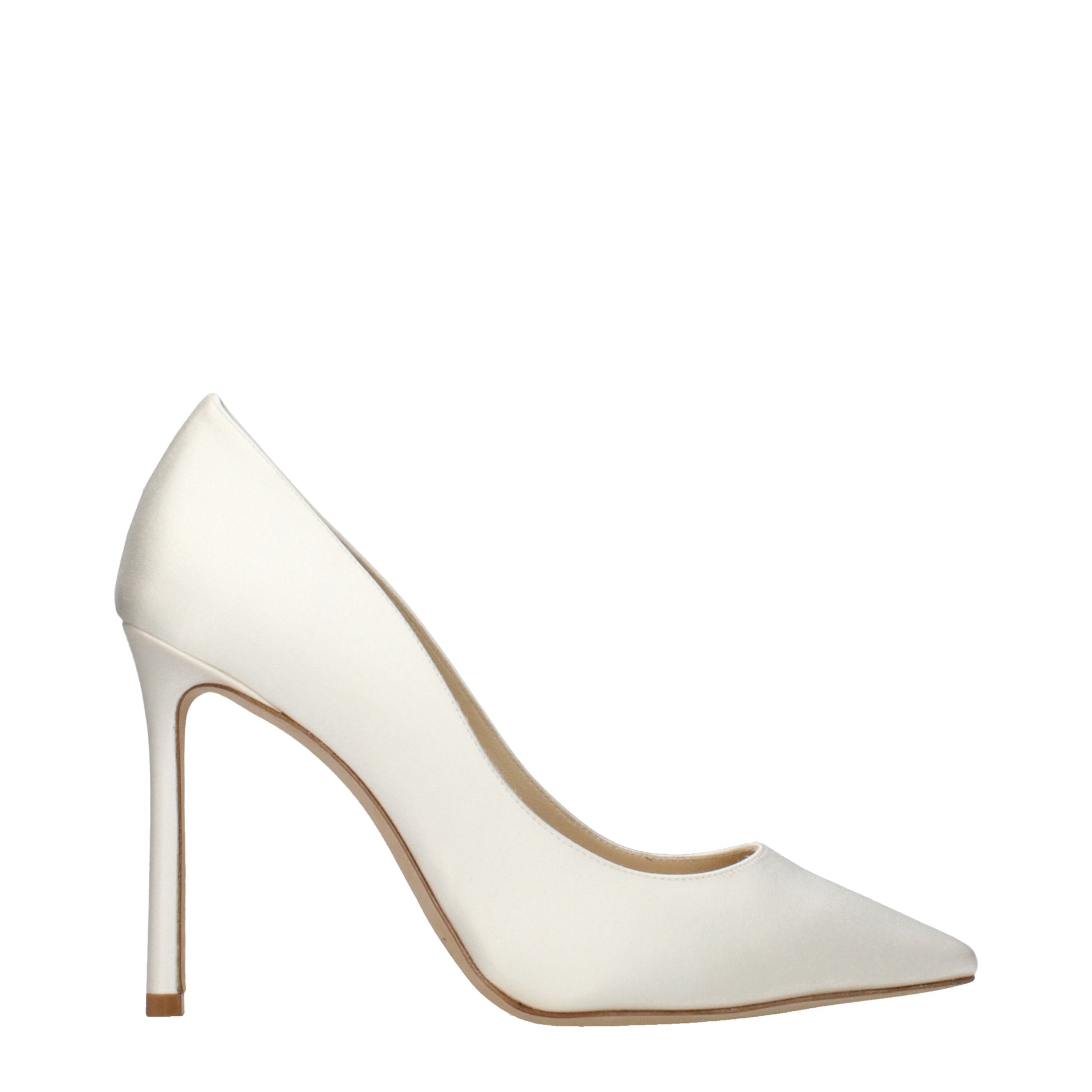 Jimmy Choo Pumps Women Satin Beige/Ivory