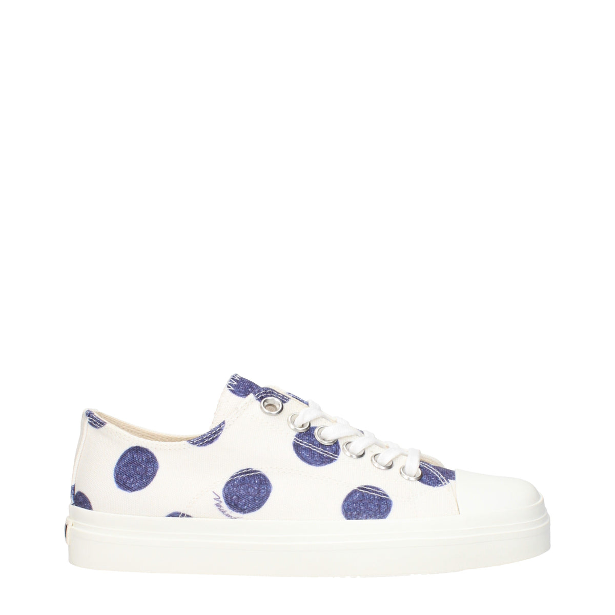 Moschino Sneakers Women Fabric  White/Denim