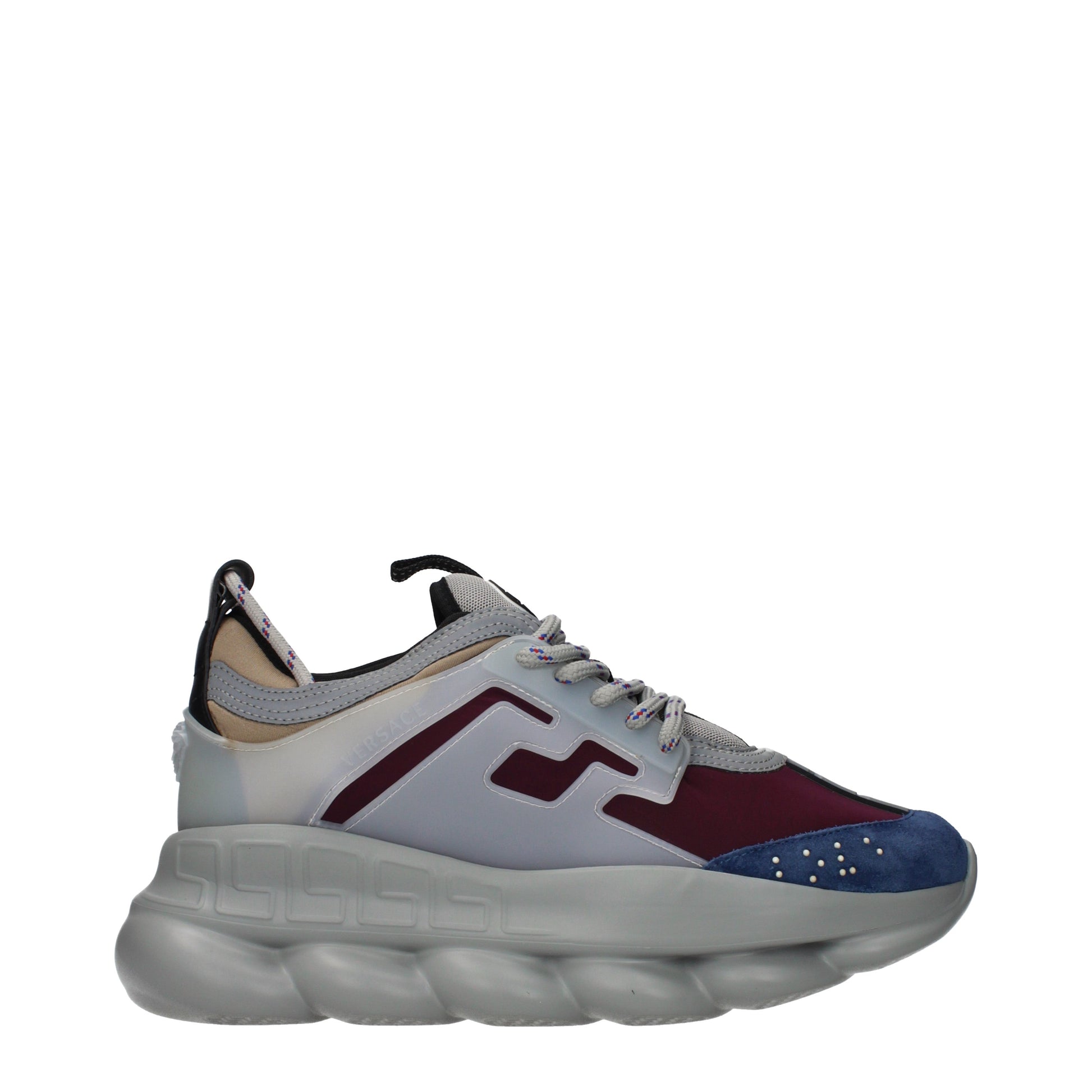 Versace Men's Sneakers Fabric Multicolor