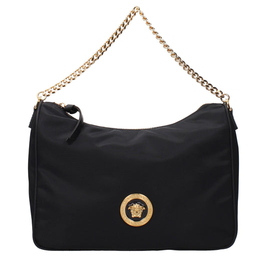 Versace Handbags Women Fabric  Black