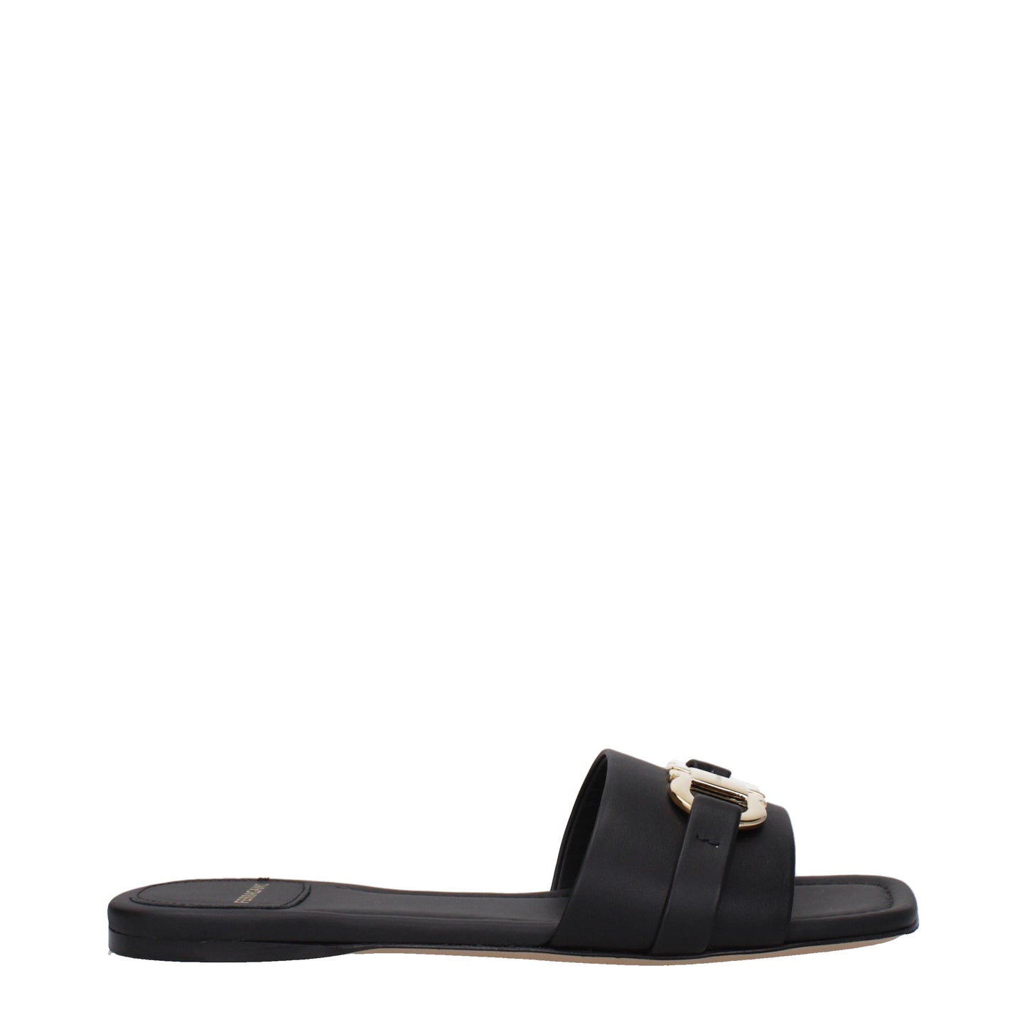 Salvatore Ferragamo Slippers and Clogs Women Leather Black