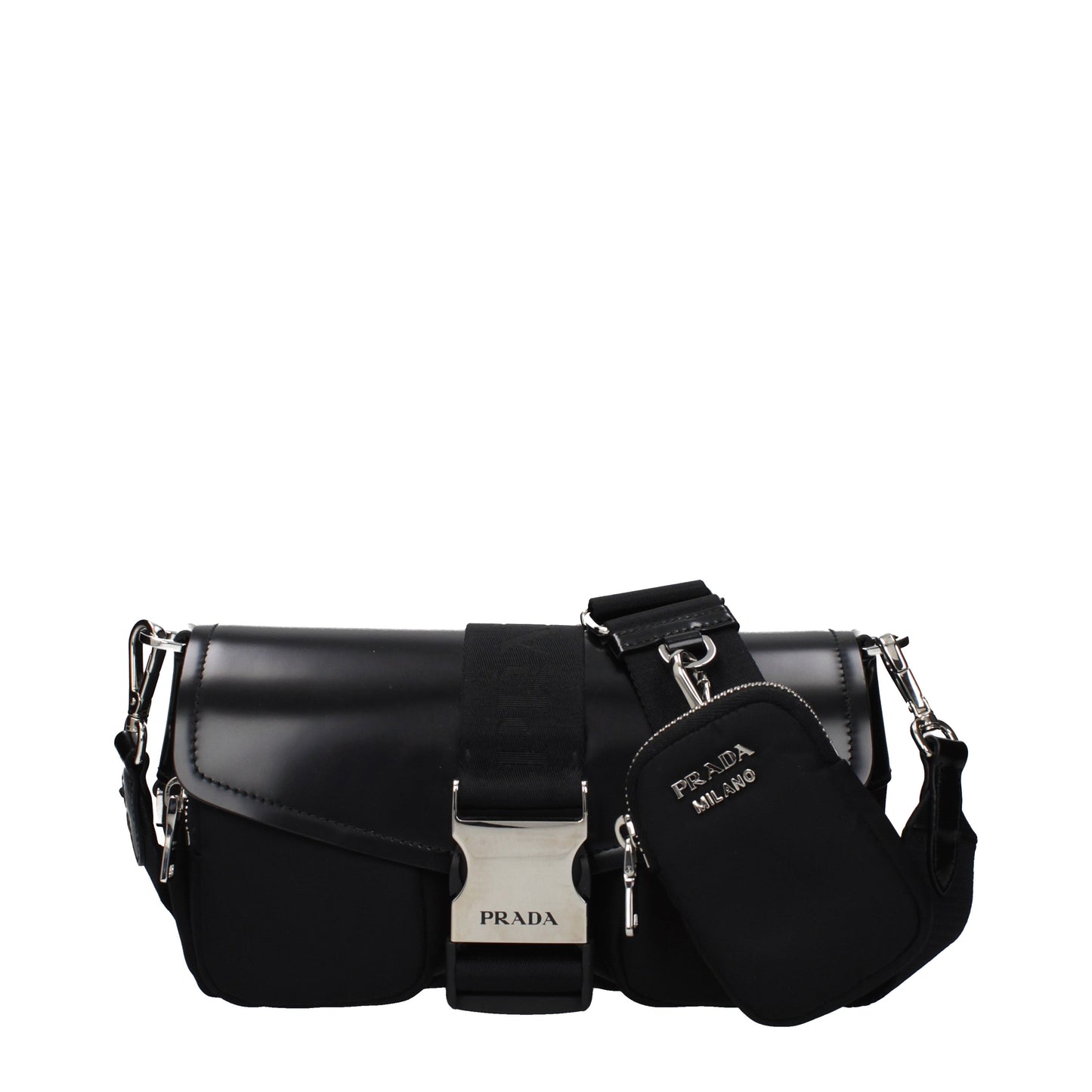 Prada Women's Crossbody Bags Fabric