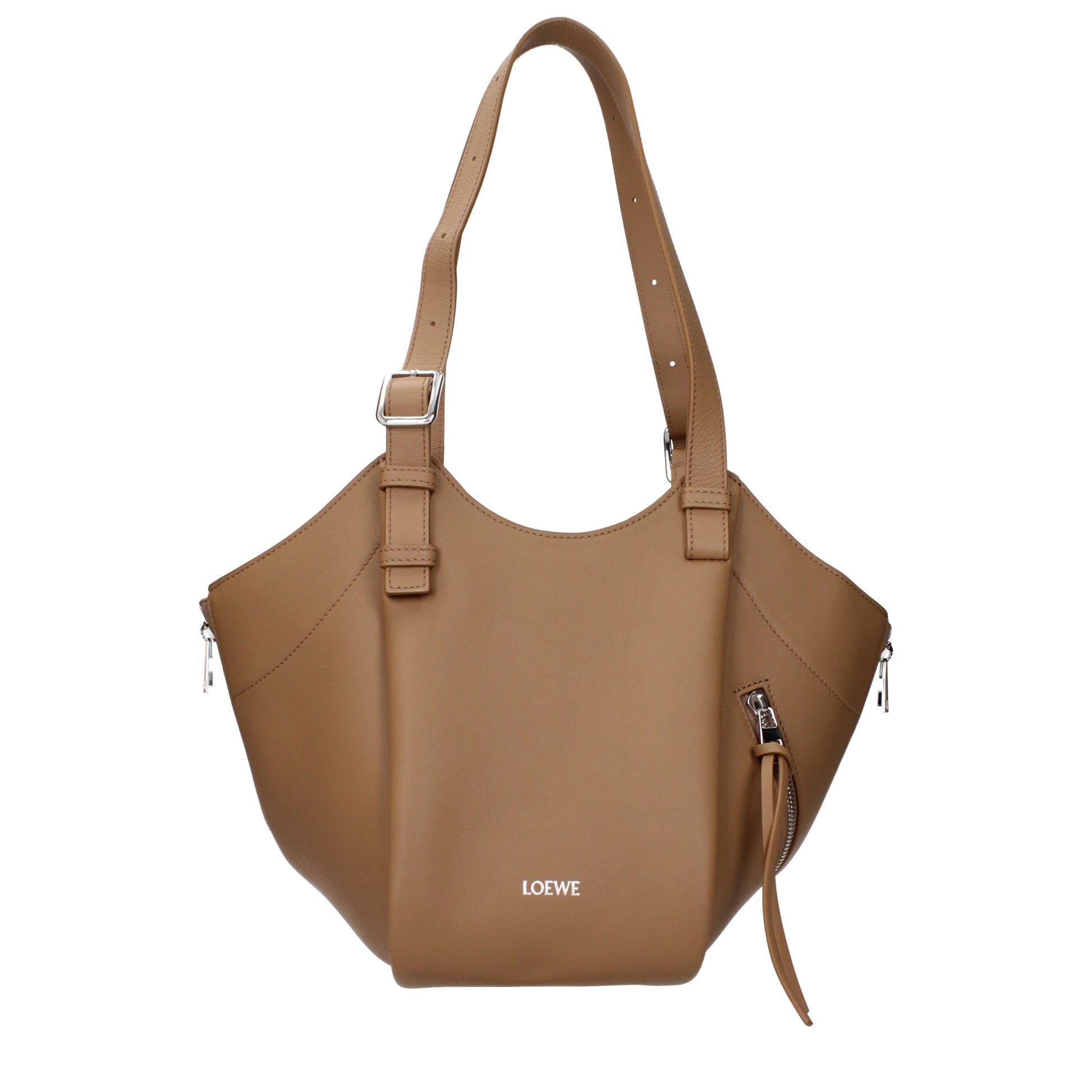 Loewe Shoulder Bags Women Leather Brown