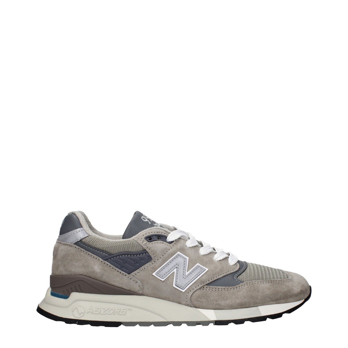 New Balance Sneakers Men Suede Gray/Cement