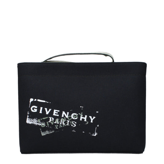 Givenchy Clutches Men Fabric  Black