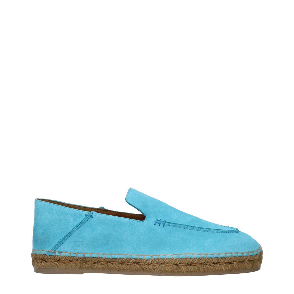 Tom Ford Espadrilles Men Suede Blue/Water