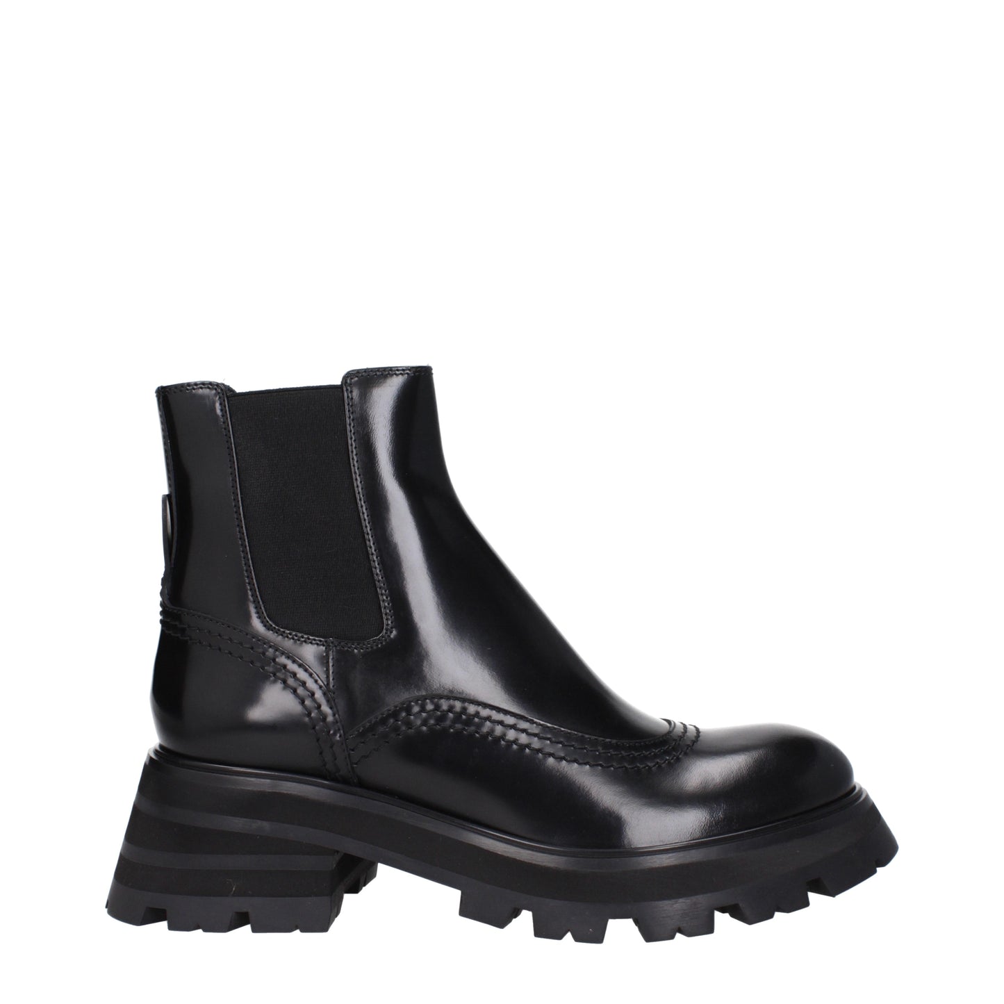 Alexander McQueen Women's Ankle Boots Leather