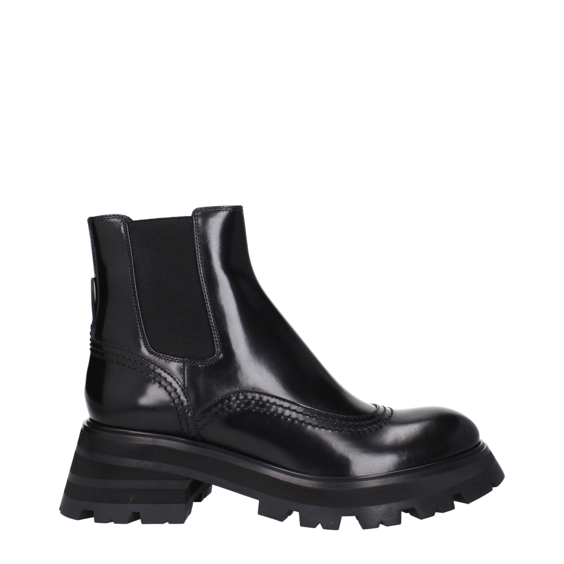 Alexander McQueen Women's Ankle Boots Leather