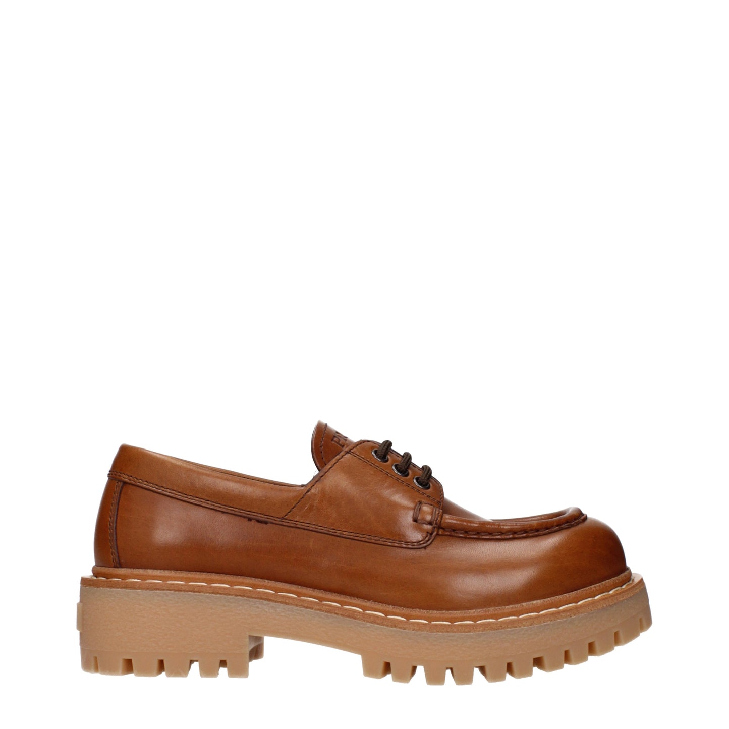 Prada Women's Lace up and Monkstrap Leather