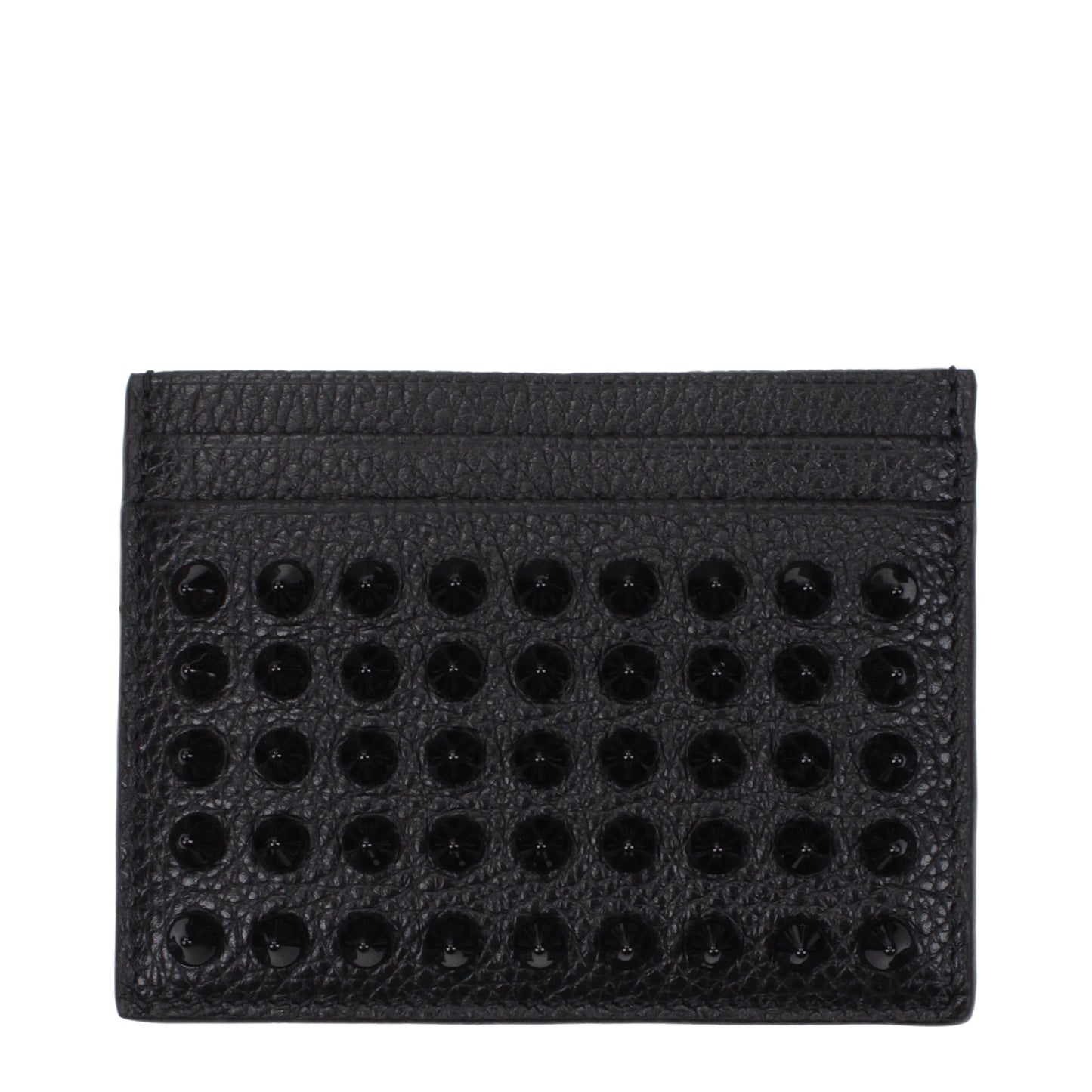 Louboutin Document Holders Men Leather Black