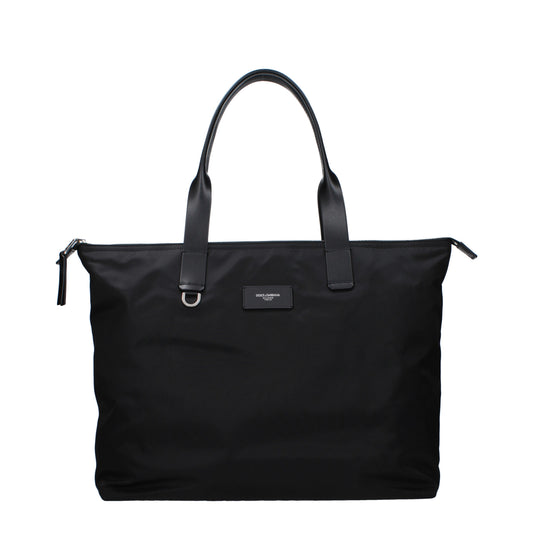 Dolce&Gabbana Shoulder Bags Men Nylon Black