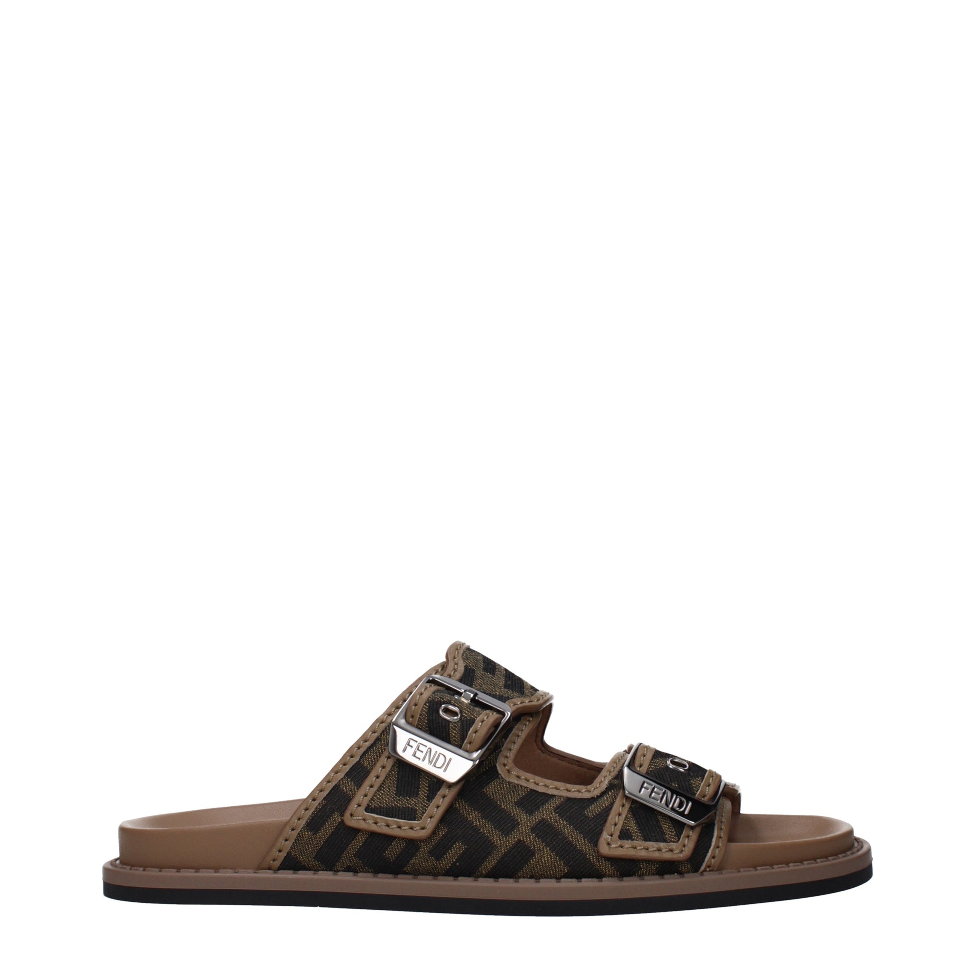 Fendi Men's Slippers and Clogs Fabric