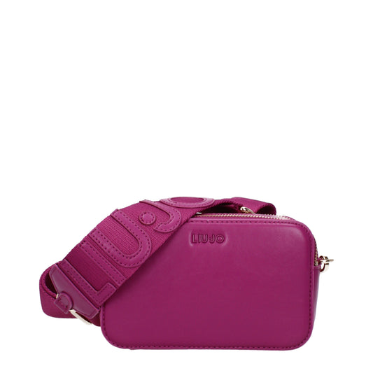 Liu Jo Crossbody Bags Women Polyester Fuchsia