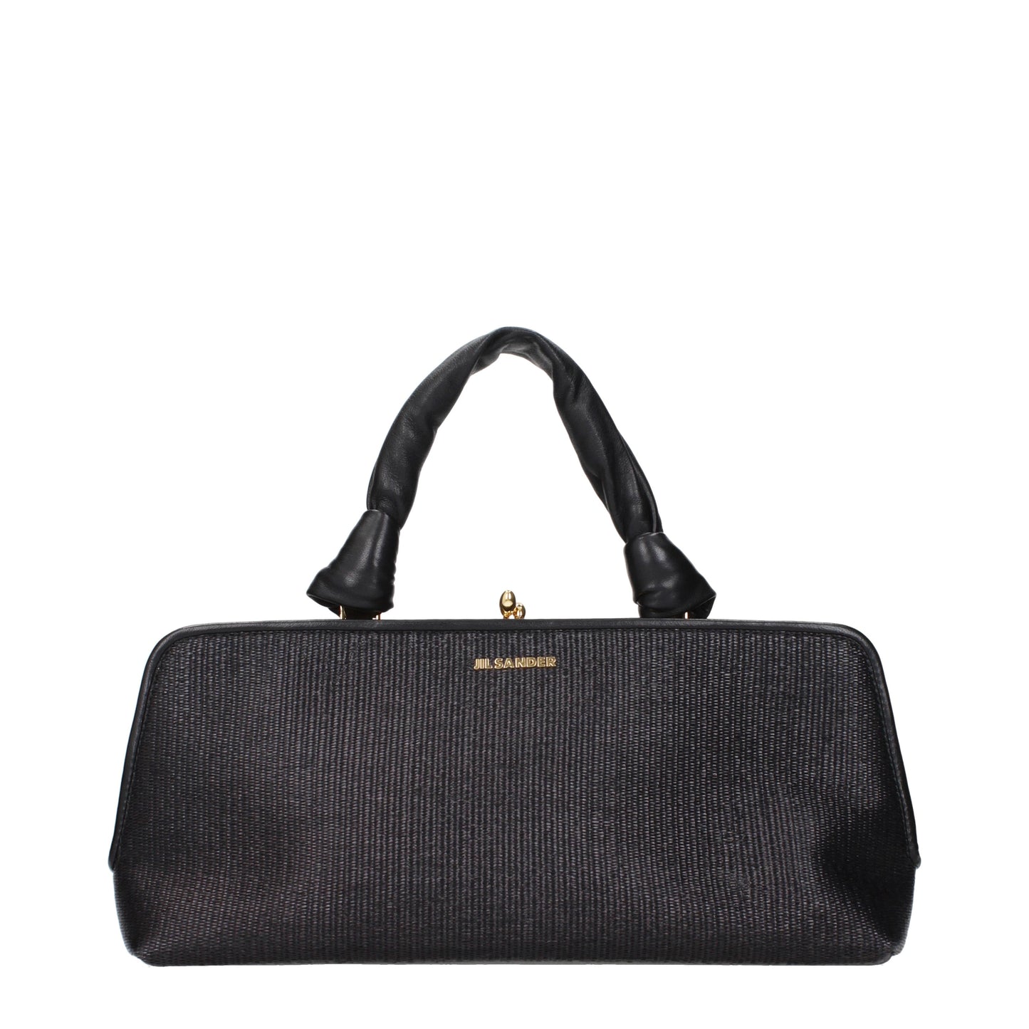Jil Sander Handbags Women Raffia Black