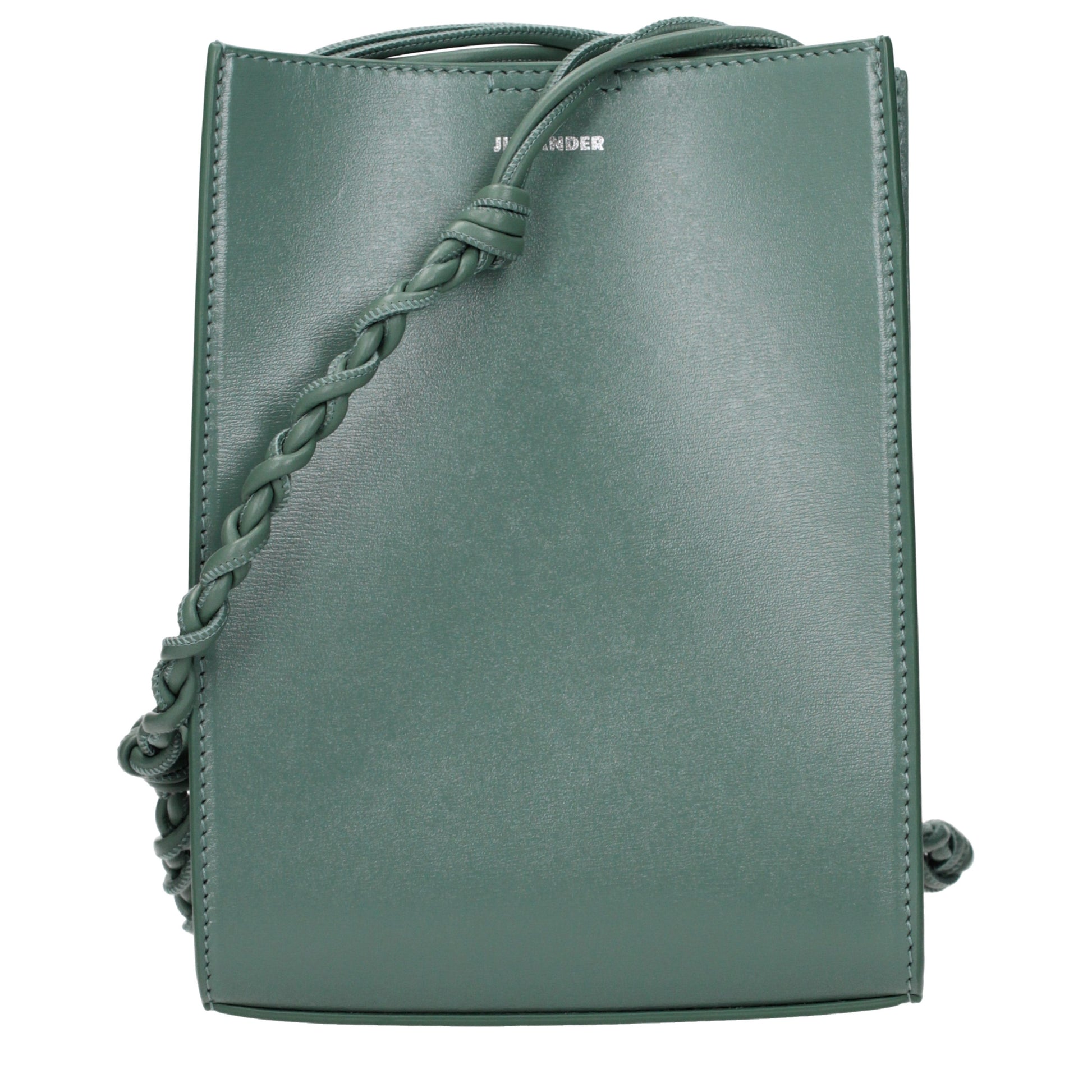 Jil Sander Crossbody Bags Women Leather Green/Sage
