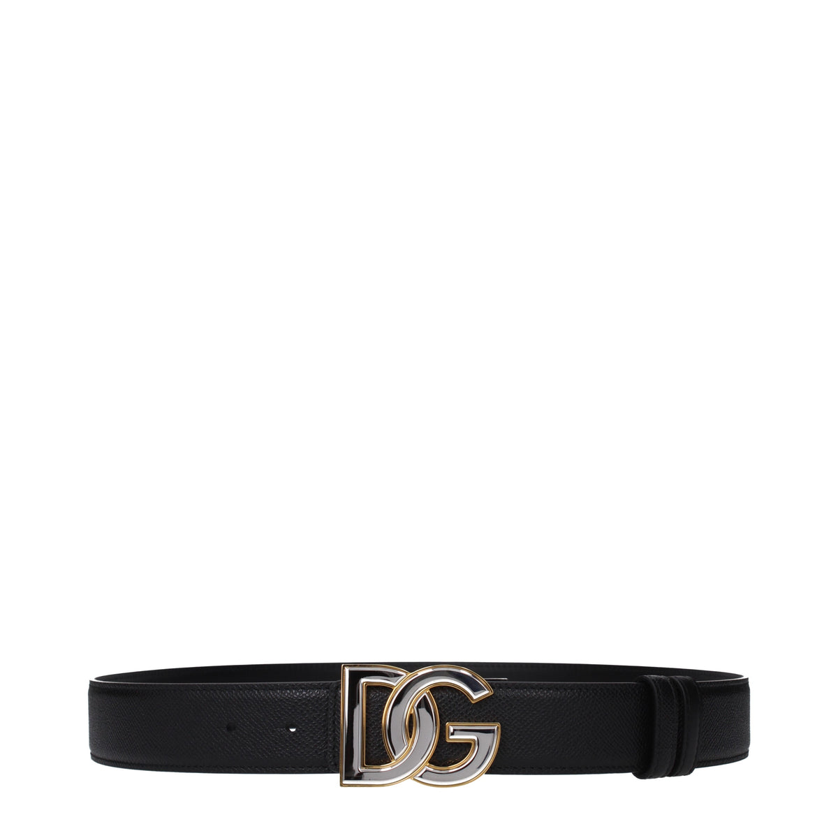 Dolce&Gabbana Belts Men Leather Black