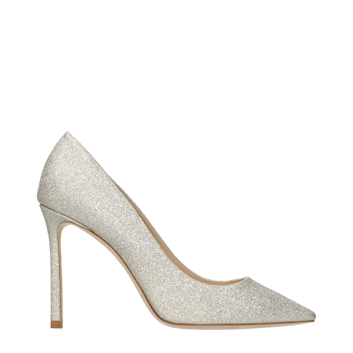 Jimmy Choo Pumps Women Glitter Gold/Platinum