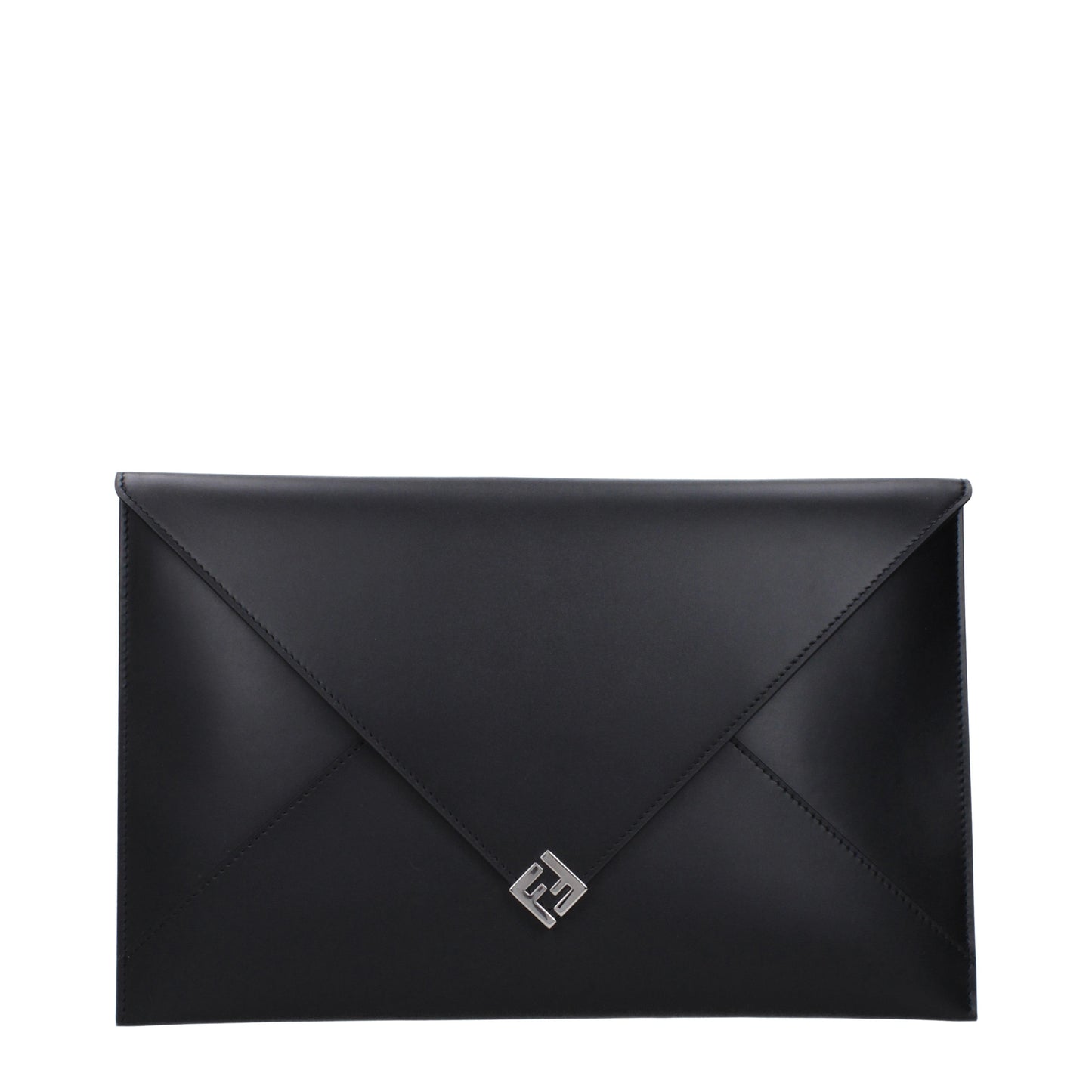 Fendi Clutches Men Leather Black