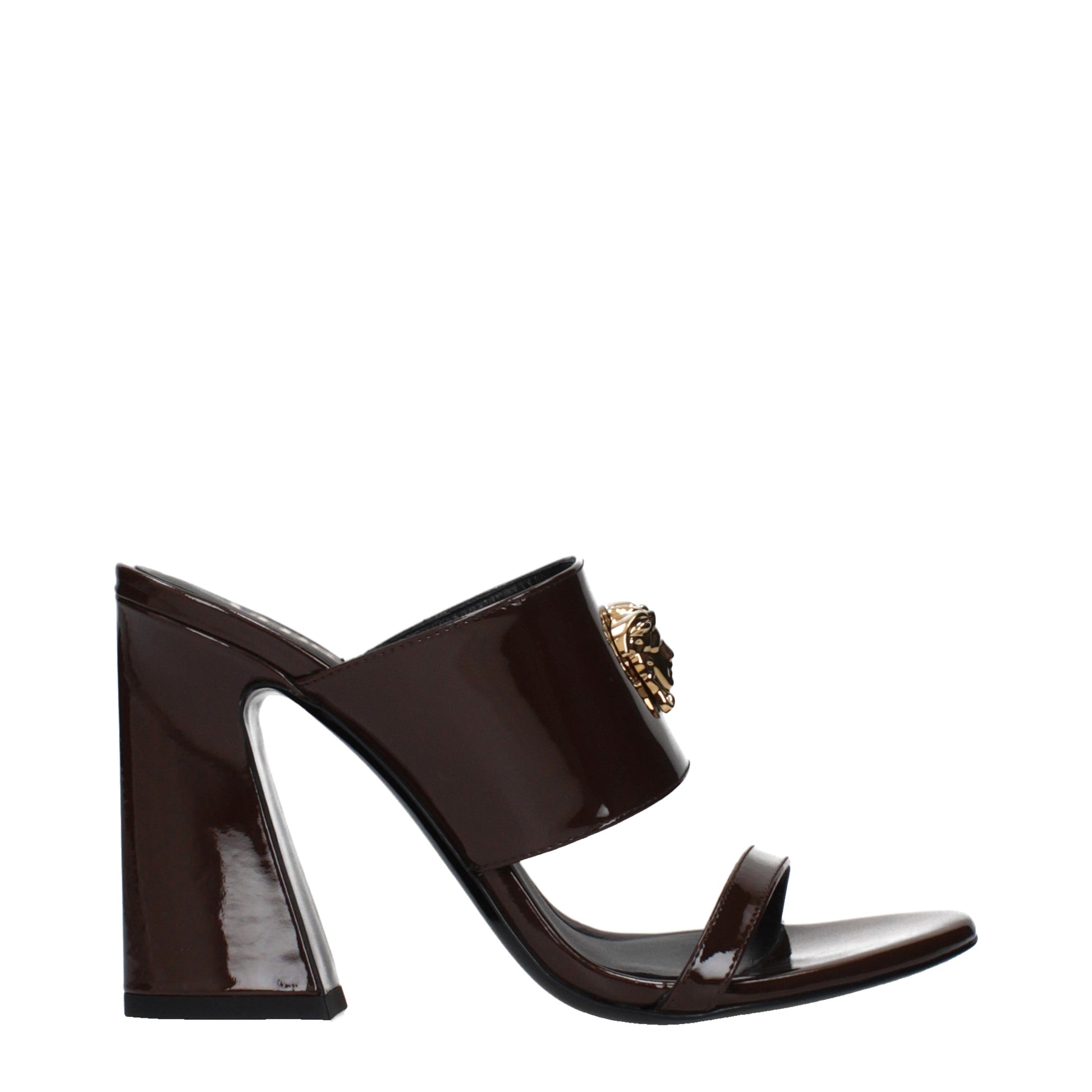 Versace Women's Sandals Patent Leather