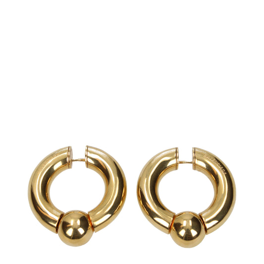 Balenciaga Earrings Women Brass Gold