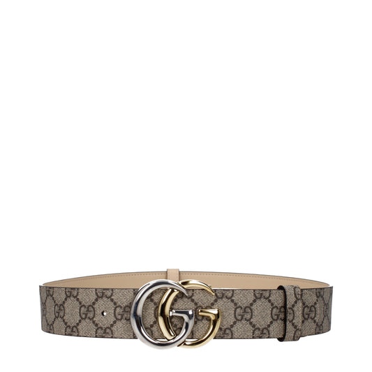 Gucci Women's Belts Fabric Cream