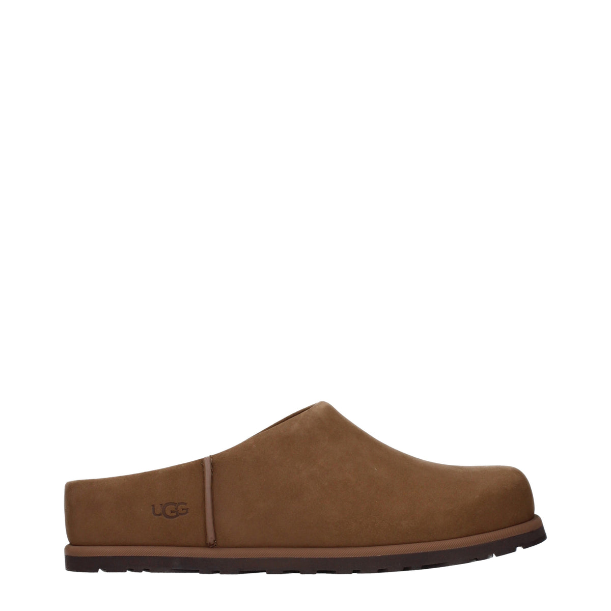 UGG Slippers and Clogs Women Suede Brown/Chestnut