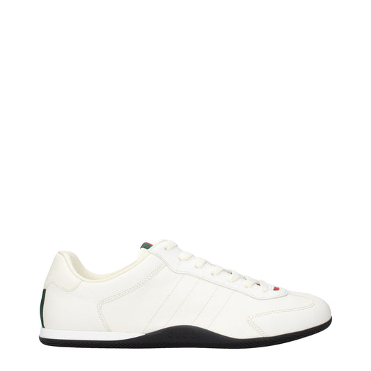 Gucci Sneakers Men Leather White