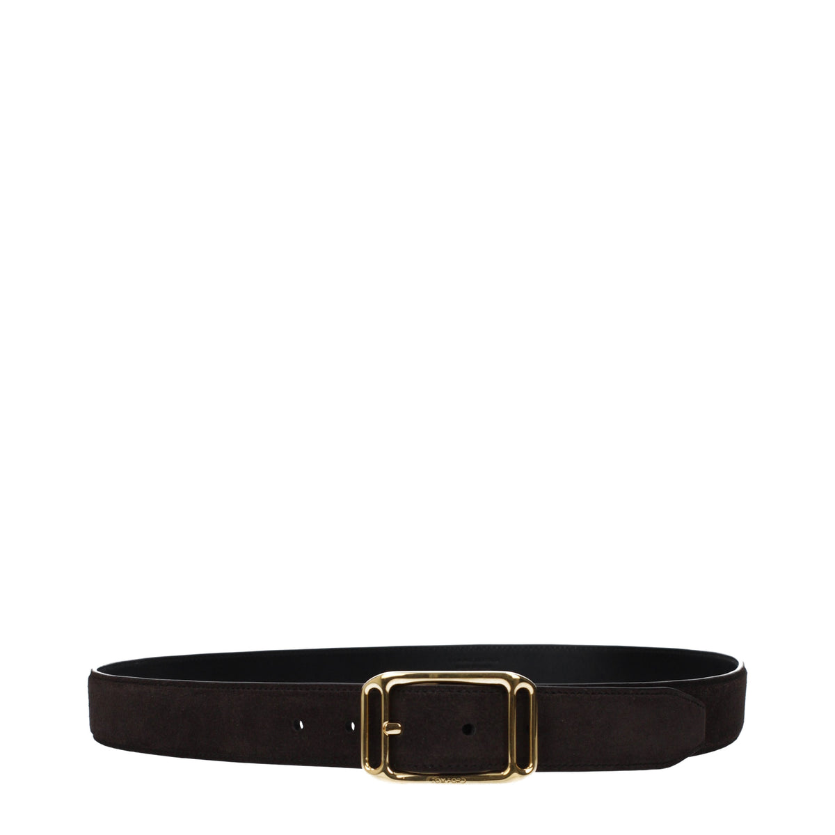 Tom Ford Belts Men Suede Brown