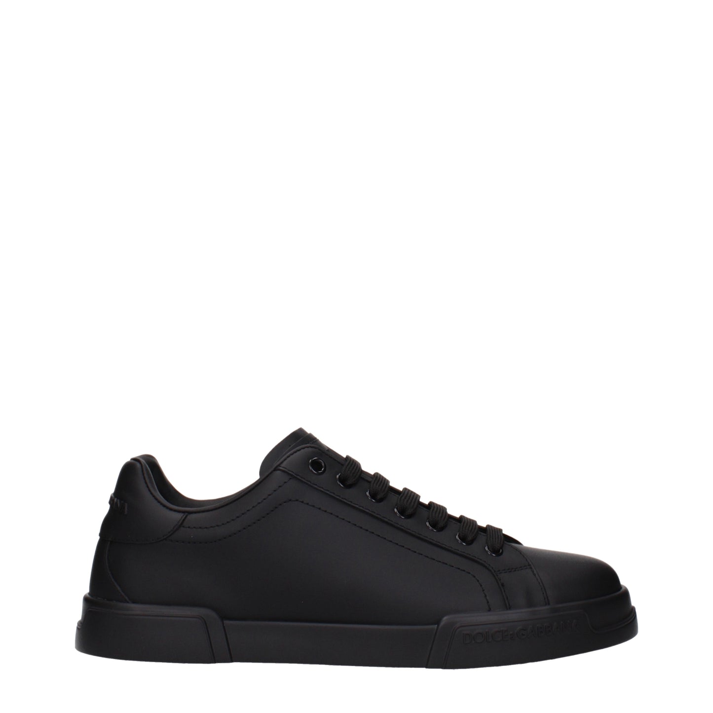 Dolce&Gabbana Sneakers Men Leather Black