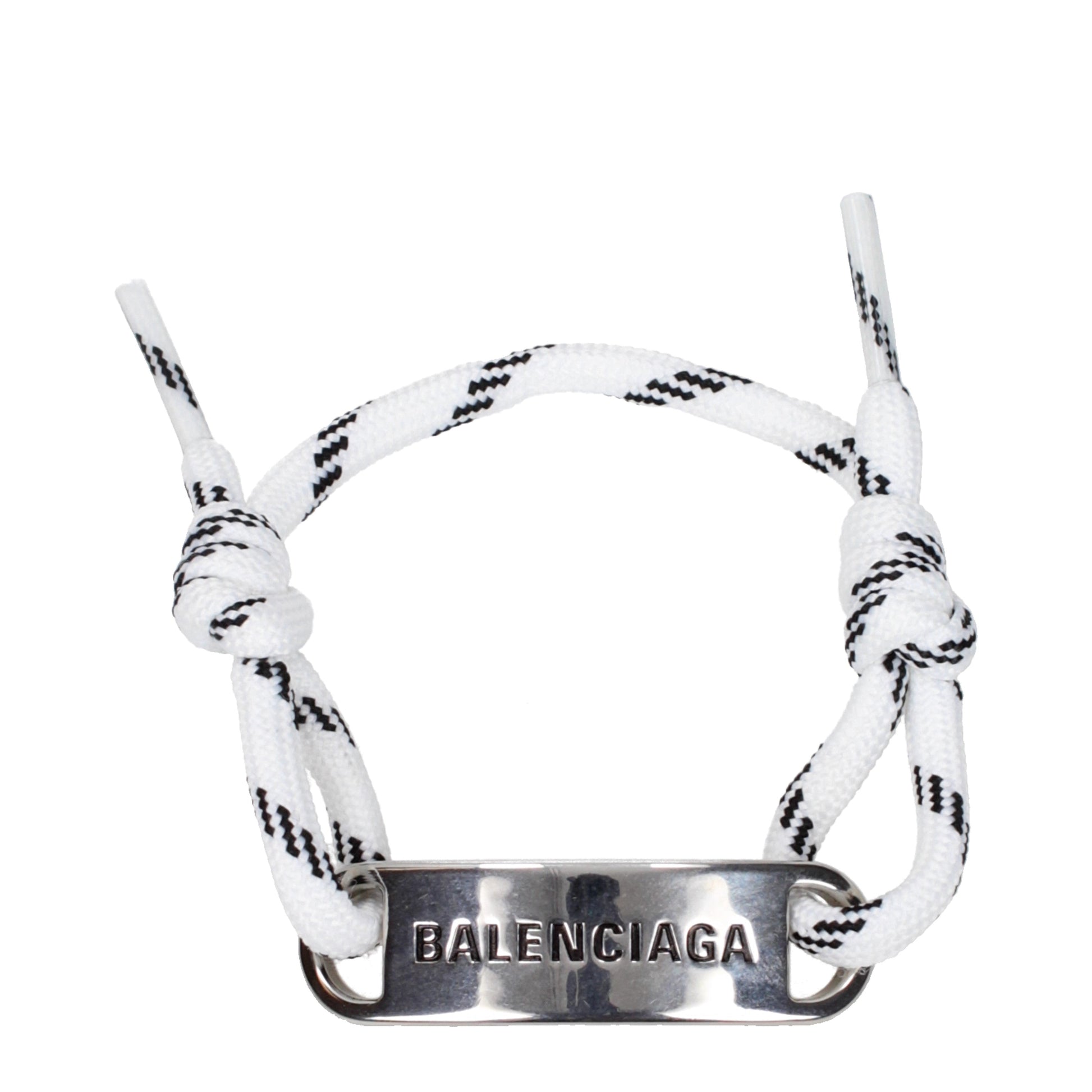 Balenciaga Bracelets Men Fabric  White