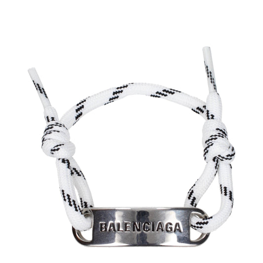 Balenciaga Bracelets Men Fabric  White