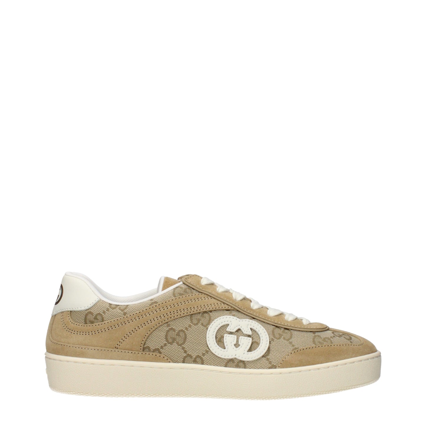Gucci Sneakers Women Fabric  Beige/Butter