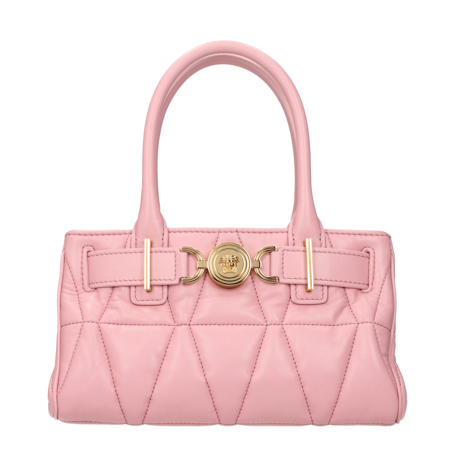 Versace Handbags Women Leather Pink