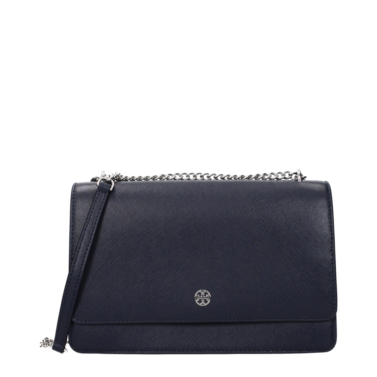 Tory Burch Crossbody Bags Women Leather Blue/Royal Blue