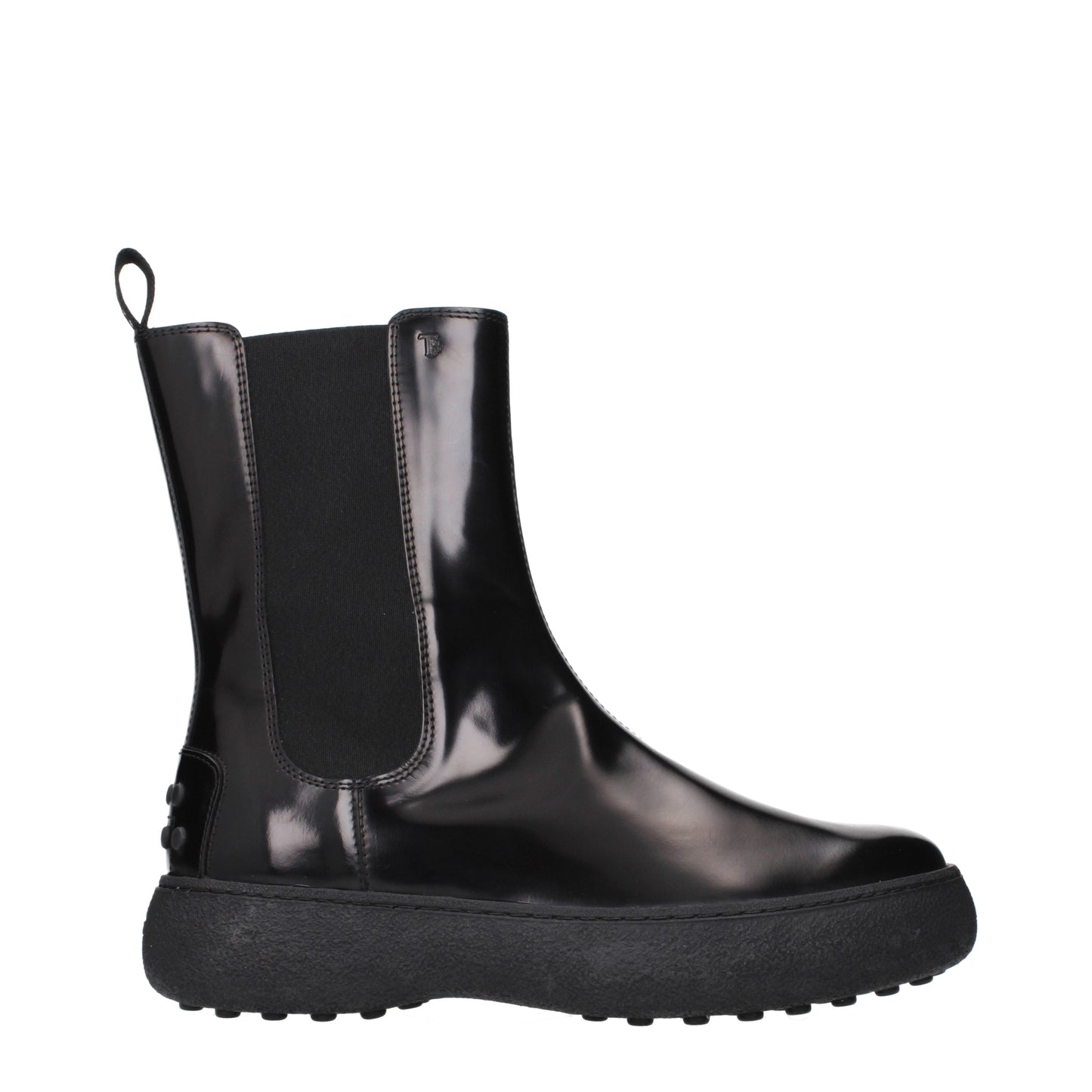 Tod's Ankle Boots Women Leather Black