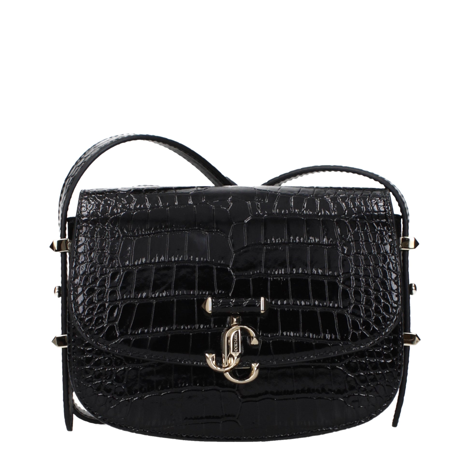 Jimmy Choo Crossbody Bags Women Leather Black