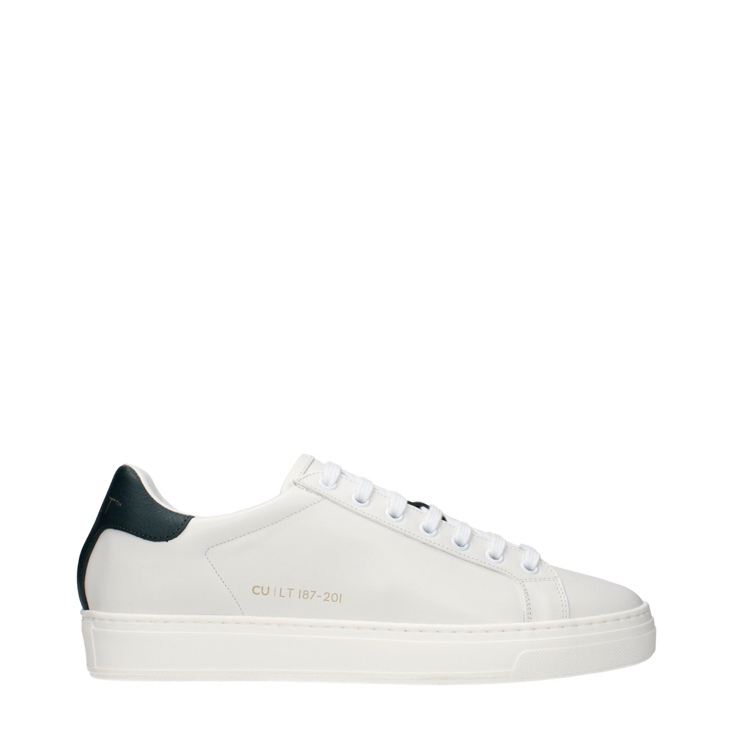 CU I LT Essence Sneakers Men Leather White/Dark Green