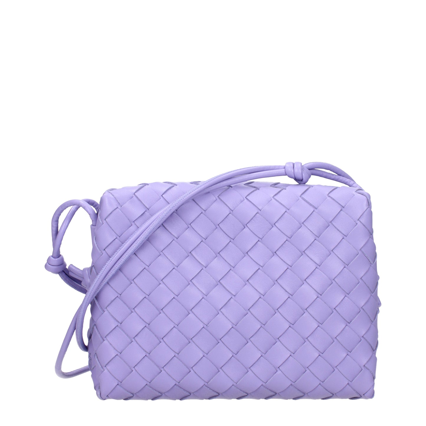 Bottega Veneta Crossbody Bags Women Leather Violet/Wisteria