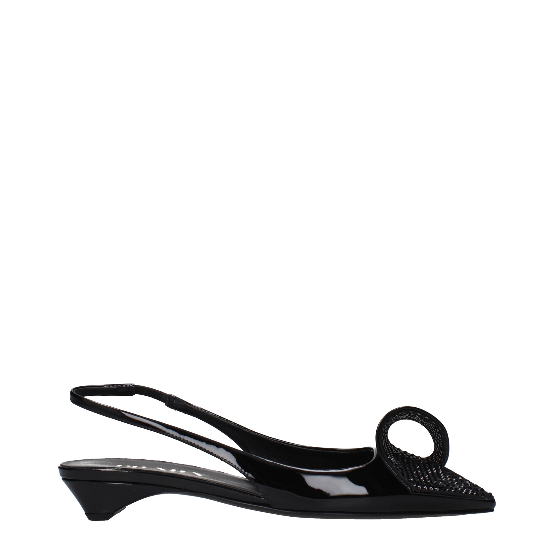 Prada Women's Sandals Patent Leather