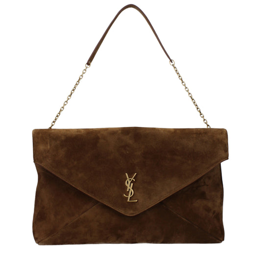 Saint Laurent Women's Shoulder Bags Suede