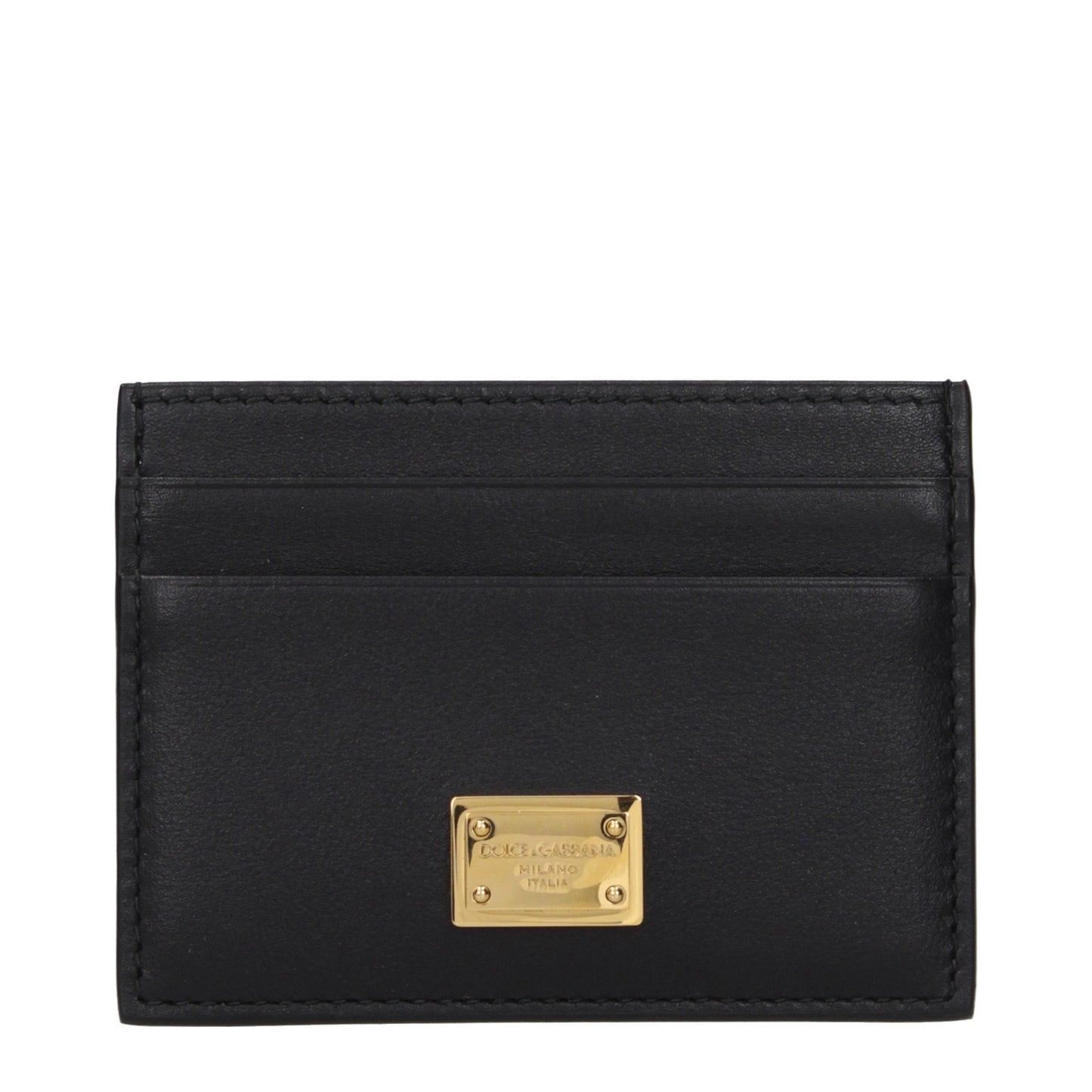 Dolce&Gabbana Document Holders Women Leather Black